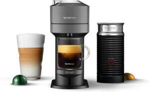 现代技术和玻璃水瓶尺寸 : Nespresso Vertuo Next