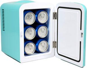 最好的迷你冰箱设计：Frigidaire Mini Portable Compact Personal Cooler