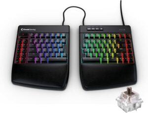 Kinesis Freestyle Edge RGB 分离式游戏键盘 最佳人体工学机械键盘