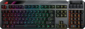 华硕 ROG Claymore II 无线键盘 最佳无线机械键盘