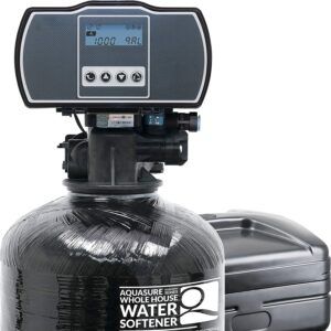 数字显示，便于设置：Aquasure Harmony Series 谷物软水器