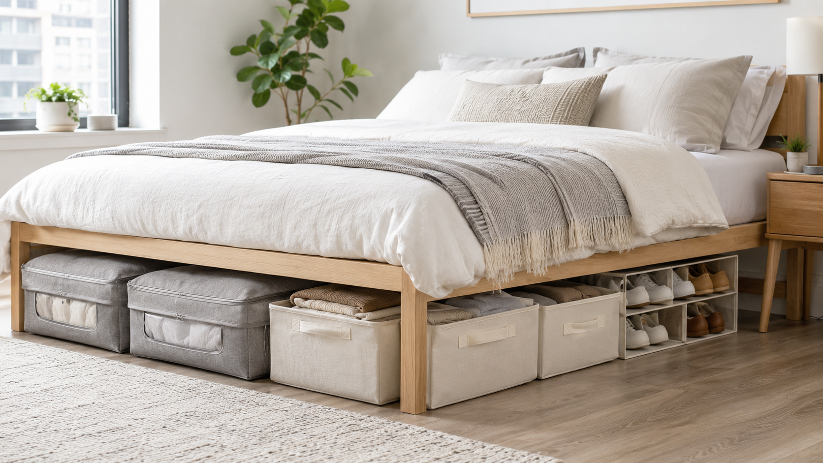 under bed storage ideas small apartments