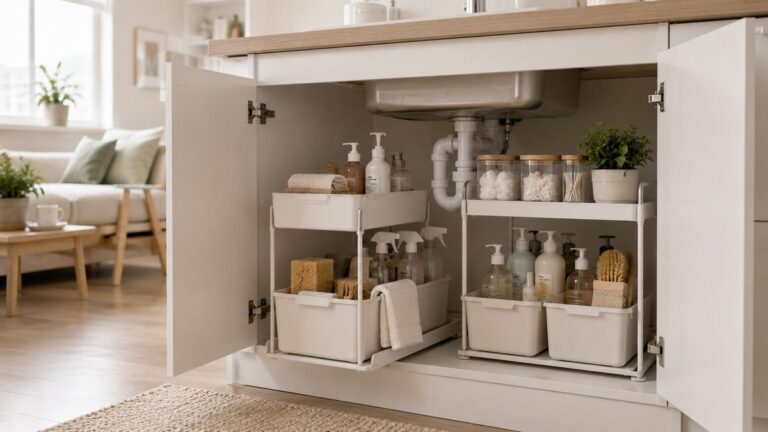 best under sink organizers for small apartments