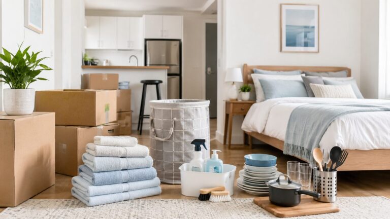 first apartment essentials checklist