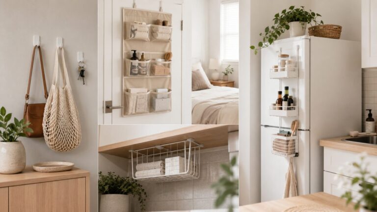 no drill storage ideas renters