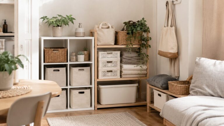 small apartment storage ideas on a budget