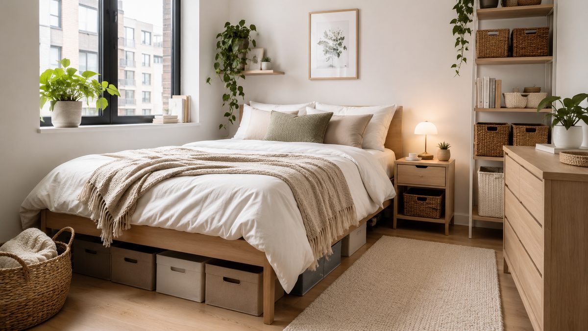 small bedroom storage ideas apartments