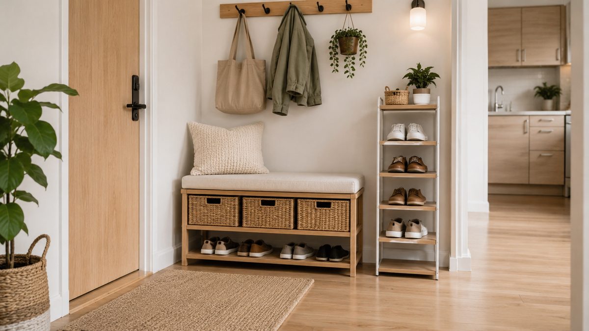 small entryway shoe storage ideas apartments