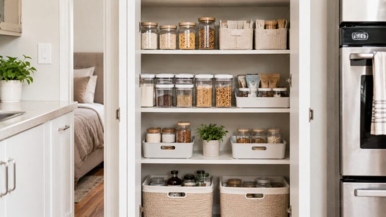 small pantry organization ideas apartments