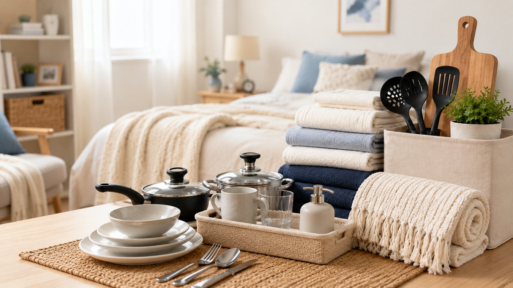 First apartment starter kit checklist