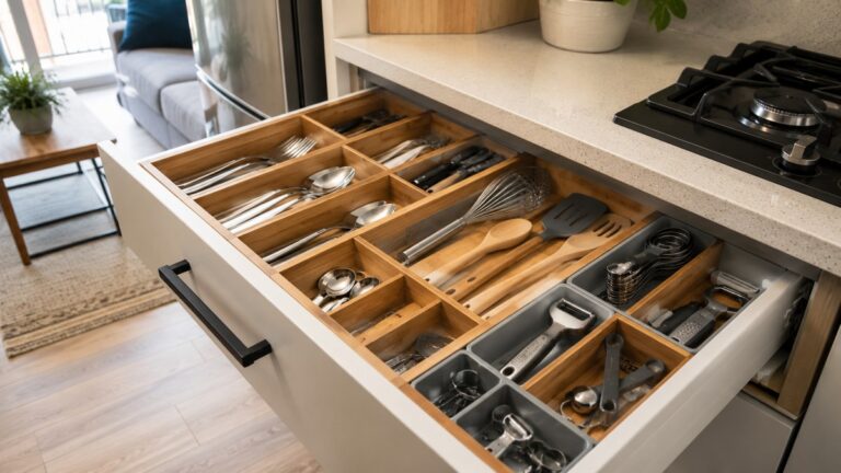 Best kitchen drawer organizers for small apartments