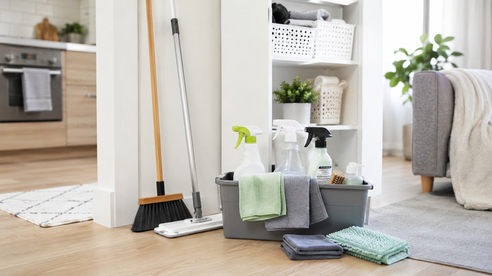 Apartment cleaning essentials checklist