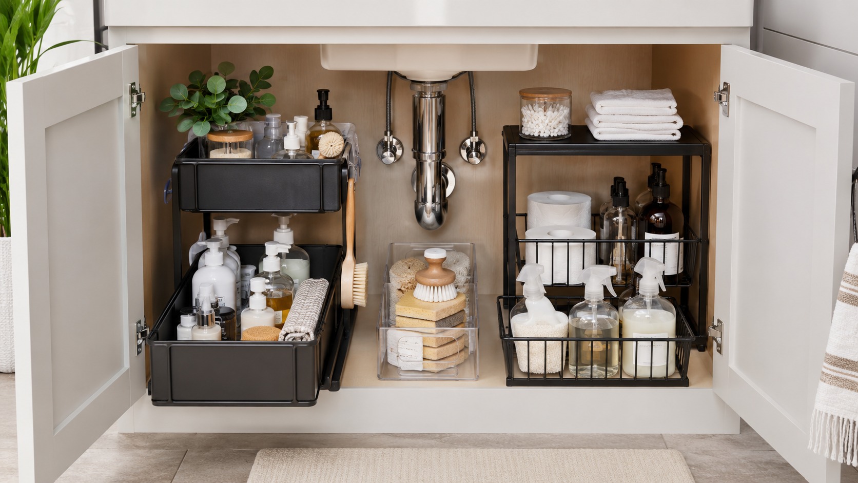 Best under sink organizers for apartments